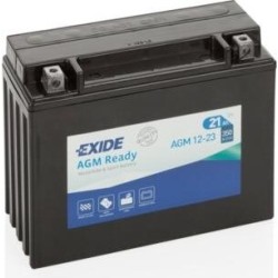 Motorcycle battery Exide AGM12-23 12V 21Ah 350A AGM | baterias.com