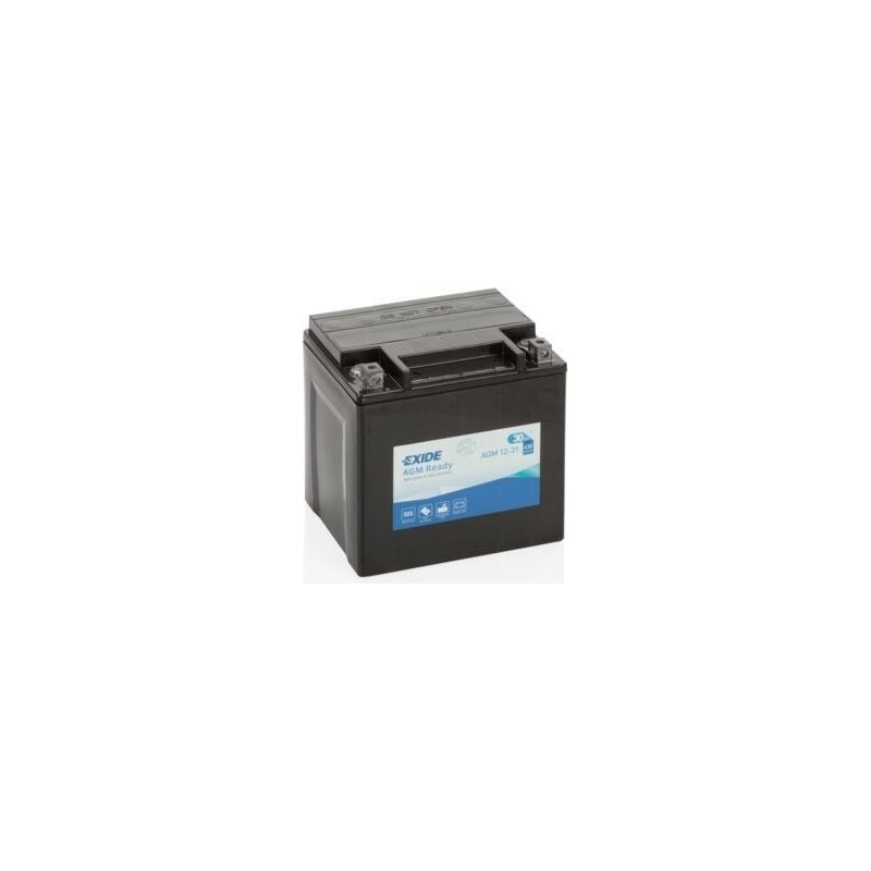 Motorcycle battery Exide AGM12-31 12V 30Ah 430A AGM - 1