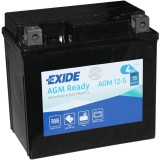 Batteria moto Exide AGM12-5 12V 4Ah 70A AGM - 2