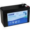 Motorcycle battery Exide AGM12-7F 12V 7Ah 85A AGM - 2