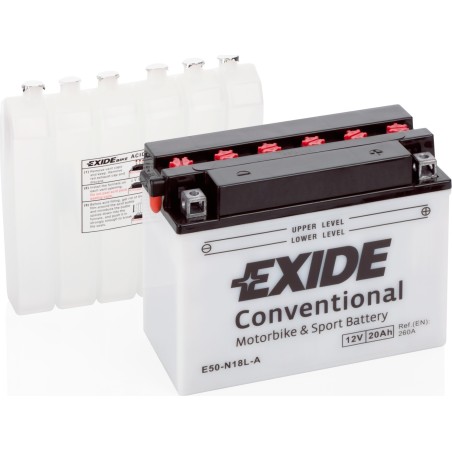Batteria moto Exide E50-N18L-A 12V 20Ah 260A - 2