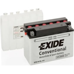 Motorcycle battery Exide E50-N18L-A3 12V 20Ah 260A - 2