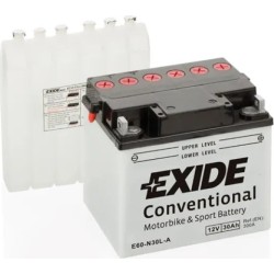 Batteria moto Exide E60-N30L-A 12V 30Ah 300A - 2