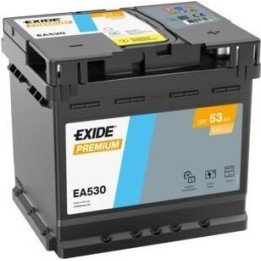 Car battery Exide EA530 12V 53Ah 540A - 1