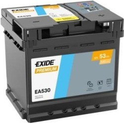 Batteria auto Exide EA530 12V 53Ah 540A | baterias.com