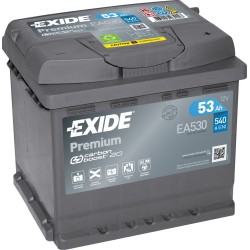 Batteria auto Exide EA530 12V 53Ah 540A - 2