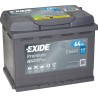 Batterie voiture Exide EA640 12V 64Ah 640A - 2