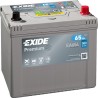 Car battery Exide EA654 12V 65Ah 580A - 2