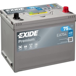 Batteria auto Exide EA754 12V 75Ah 630A - 2