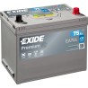 Batería de coche Exide EA754 12V 75Ah 630A - 2