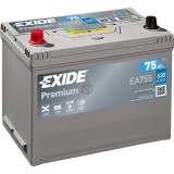 Batería de coche Exide EA755 12V 75Ah 630A - 2