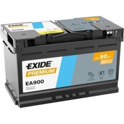 Batteria auto Exide EA900 12V 90Ah 720A - 1