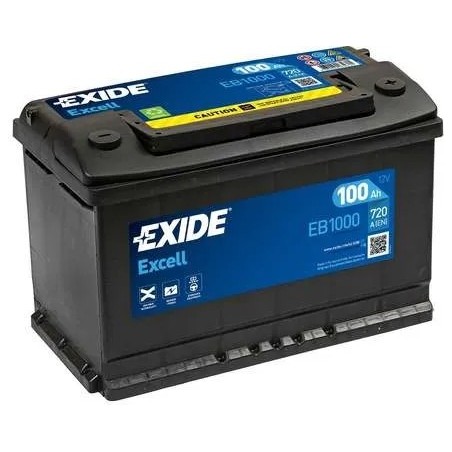 Car battery Exide EB1000 12V 100Ah 720A - 2
