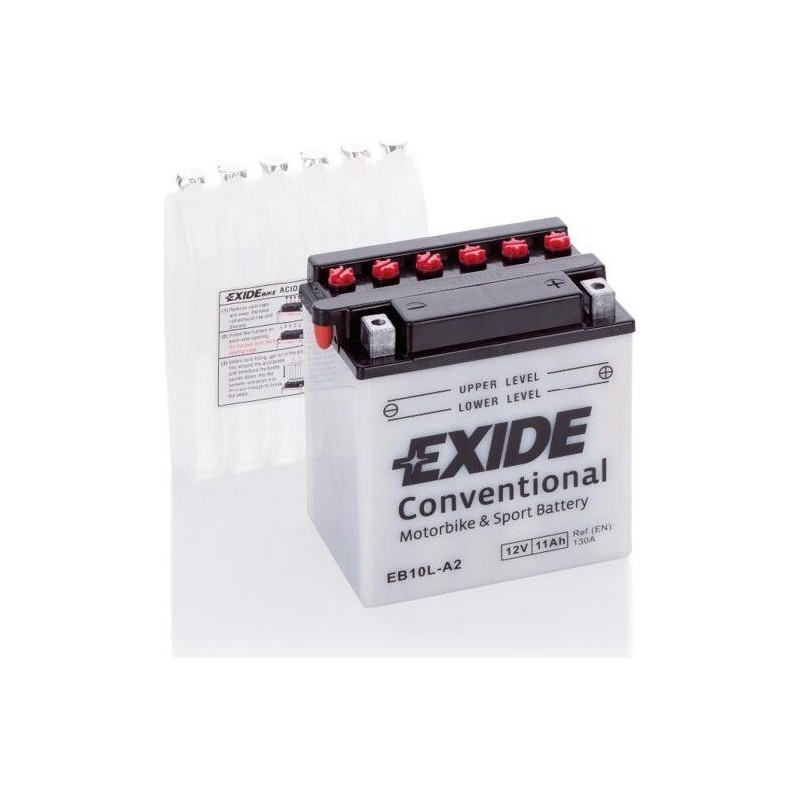 Motorcycle battery Exide EB10L-A2 12V 11Ah 130A - 1