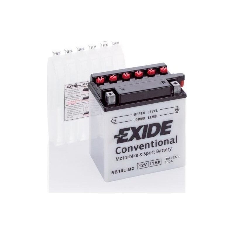 Batteria moto Exide EB10L-B2 12V 11Ah 130A - 1
