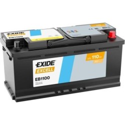 Car battery Exide EB1100 12V 110Ah 850A