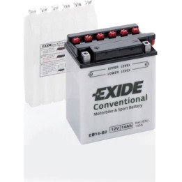 Batería de moto Exide EB14-B2 12V 14Ah 145A - 1