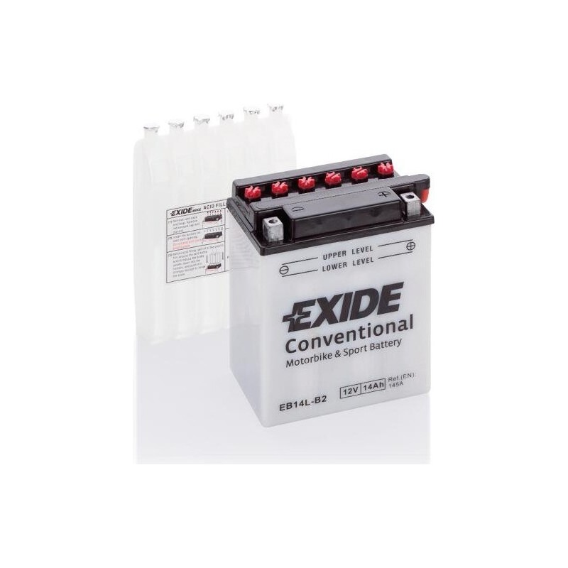 Motorcycle battery Exide EB14L-B2 12V 14Ah 145A - 1