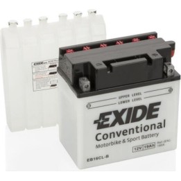 Motorradbatterie Exide EB16CL-B 12V 19Ah 190A - 1