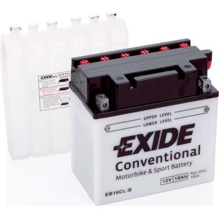 Batteria moto Exide EB16CL-B 12V 19Ah 190A - 2