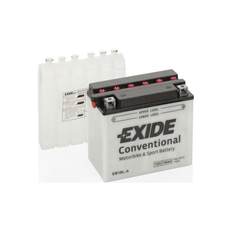 Motorcycle battery Exide EB18L-A 12V 18Ah 190A - 1