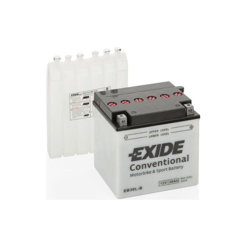 Motorcycle battery Exide EB30L-B 12V 30Ah 300A - 1