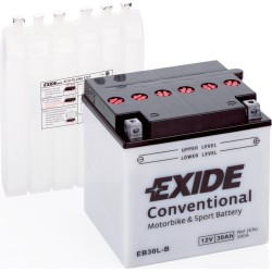 Motorcycle battery Exide EB30L-B 12V 30Ah 300A - 2