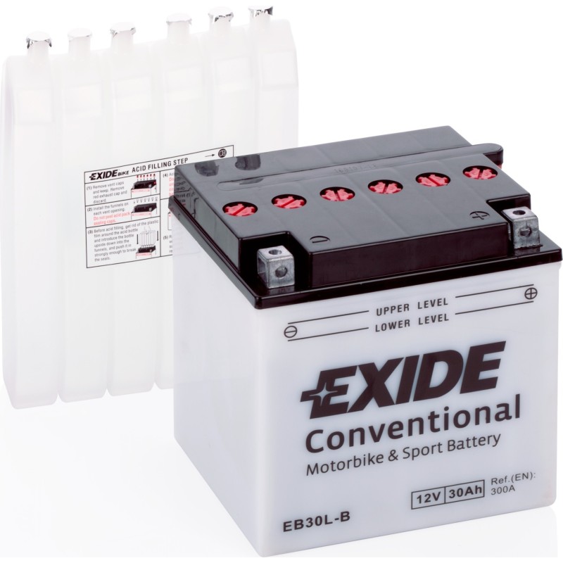 Batterie moto Exide EB30L-B 12V 30Ah 300A - 2