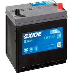 Car battery Exide EB356A 12V 35Ah 240A - 2