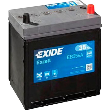 Batterie voiture Exide EB356A 12V 35Ah 240A - 2