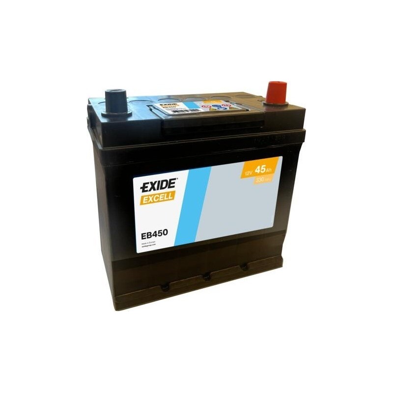 Batteria auto Exide EB450 12V 45Ah 330A - 1