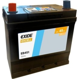 Car battery Exide EB451 12V 45Ah 330A - 1
