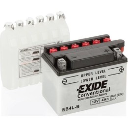 Batteria moto Exide EB4L-B 12V 4Ah 50A - 1