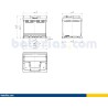 Bateria de carro Exide EB500 12V 50Ah 450A - 2