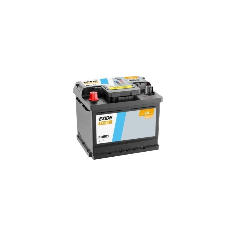 Batteria auto Exide EB501 12V 50Ah 450A - 1
