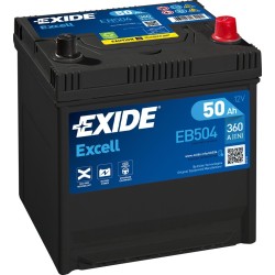 Batería de coche Exide EB504 12V 50Ah 360A - 2