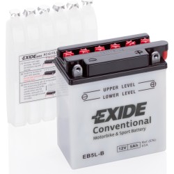 Motorcycle battery Exide EB5L-B 12V 5Ah 65A - 2