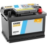 Car battery Exide EB602 12V 60Ah 540A - 1