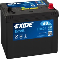 Batteria auto Exide EB604 12V 60Ah 480A - 2