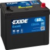 Batería de coche Exide EB604 12V 60Ah 480A - 2