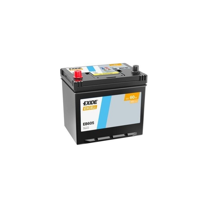 Batteria auto Exide EB605 12V 60Ah 480A - 1