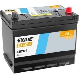 Batería de coche Exide EB704 12V 70Ah 540A - 1