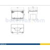 Batterie voiture Exide EB708 12V 70Ah 740A - 2