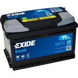 Batterie voiture Exide EB712 12V 71Ah 670A - 3
