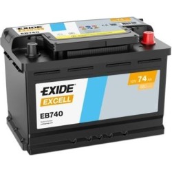 Batteria auto Exide EB740 12V 74Ah 680A - 3