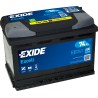 Car battery Exide EB741 12V 74Ah 680A - 2