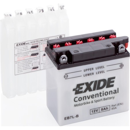 Batteria moto Exide EB7L-B 12V 8Ah 85A - 2