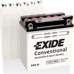 Batería de moto Exide EB9-B 12V 9Ah 100A - 1