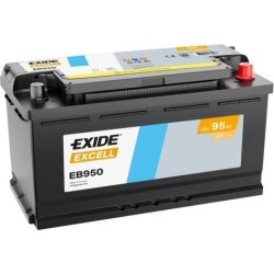 Batteria auto Exide EB950 12V 95Ah 800A | baterias.com
