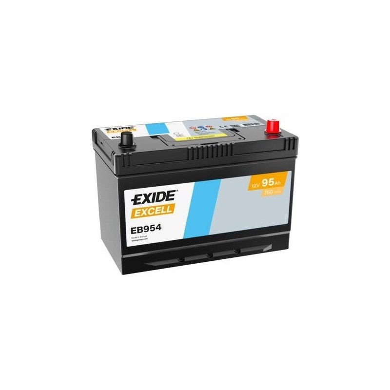 Batteria auto Exide EB954 12V 95Ah 760A - 1